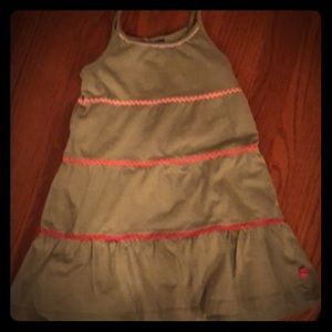 Green light weight summer sleeveless dress.